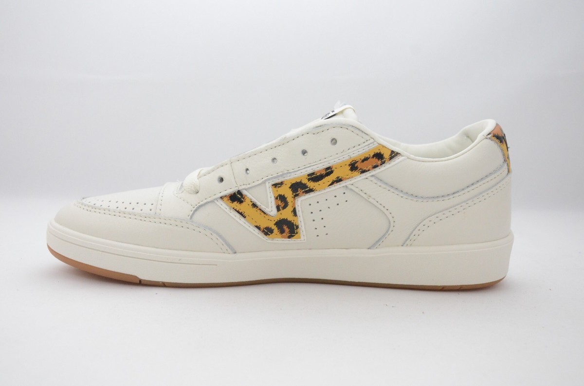 Vans Lowland Cc Big Cat White Leopard Men's Size 9.5 New in
