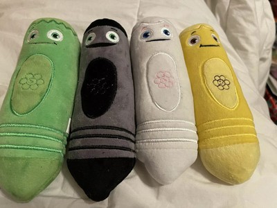 color crew talking plush crayons