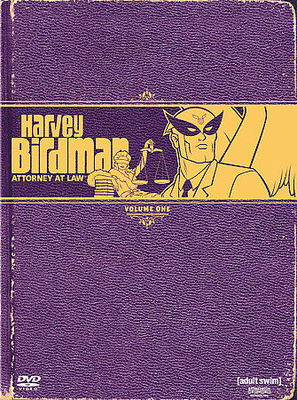 Harvey Birdman: Attorney At Law - Vol. 1 (DVD, 2005, 2-Disc Set) Great Condition