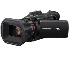 New Panasonic HC-X1500E 4K Camcorder Wide-Angle 25mm Lens 24x Optical Zoom