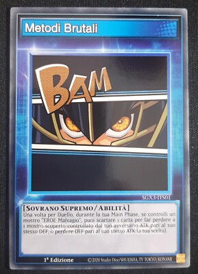 BRUTALE METHODEN Skill Card SPEED DUEL SGX3-ITS01 YUGIOH