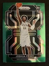 2021-22 Panini Prizm #298 Joshua Primo RC Green San Antonio Spurs