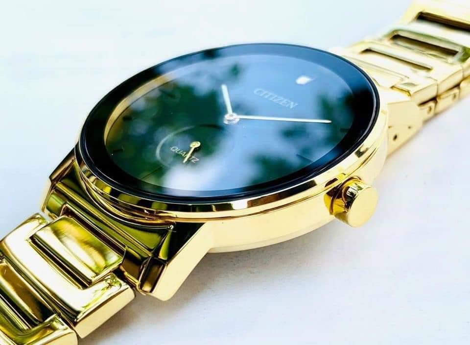 Citizen BE9182-57E Quartz Gold Tone Stainless Steel Bracelet Men 