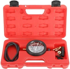 Carburetor Carb Valve Fuel Pump Pressure Vacuum Tester Gauge Diagnostic Tool Set