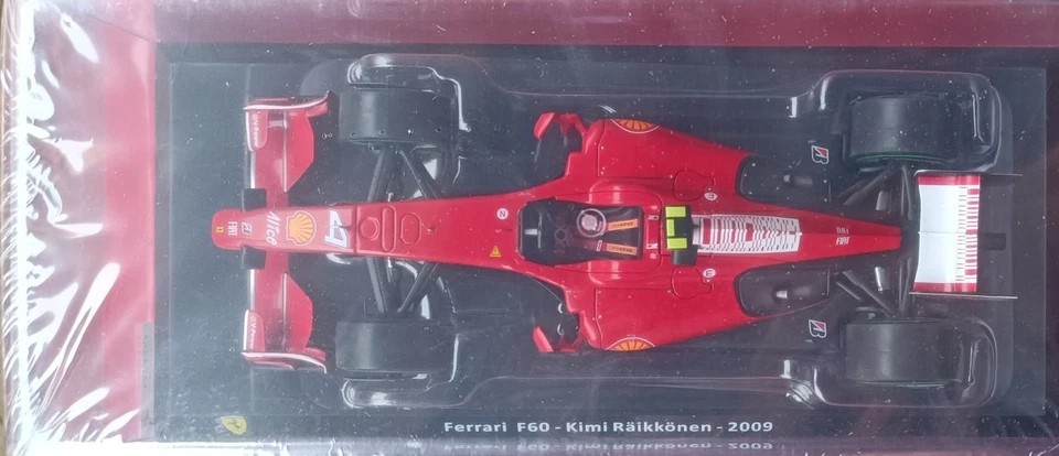 LE GRANDI FERRARI F1-1:24 FERRARI F60 - KIMI RÄIKKÖNEN - 2009 N.# 60 - Immagine 2 di 4