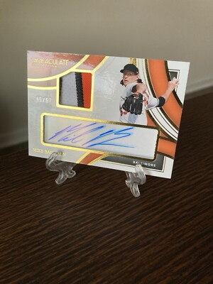 2022 Panini Immaculate Mike Baumann Patch Auto /67 RPA ROOKIE RC RARE CLEAR C:EX