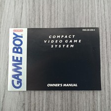Gameboy Owners Manual DMG-GB-USA-5