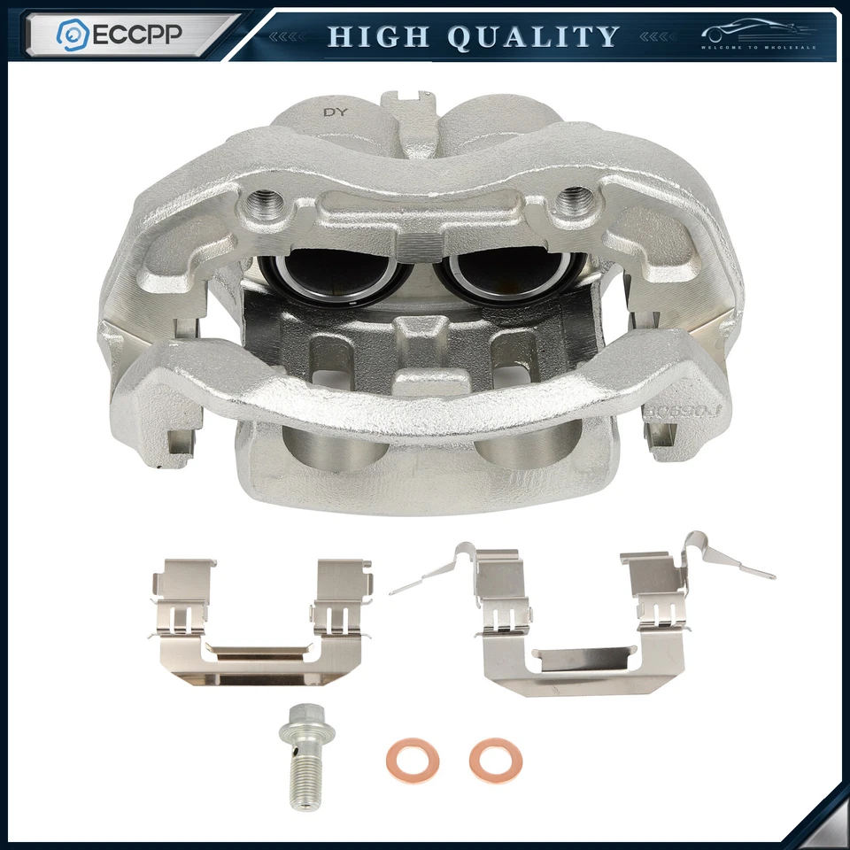 Pinças de freio dianteiro 2 peças novas para 2008-2012 Infiniti Ex35 2013 Infiniti Ex37 - Imagem 2 de 4