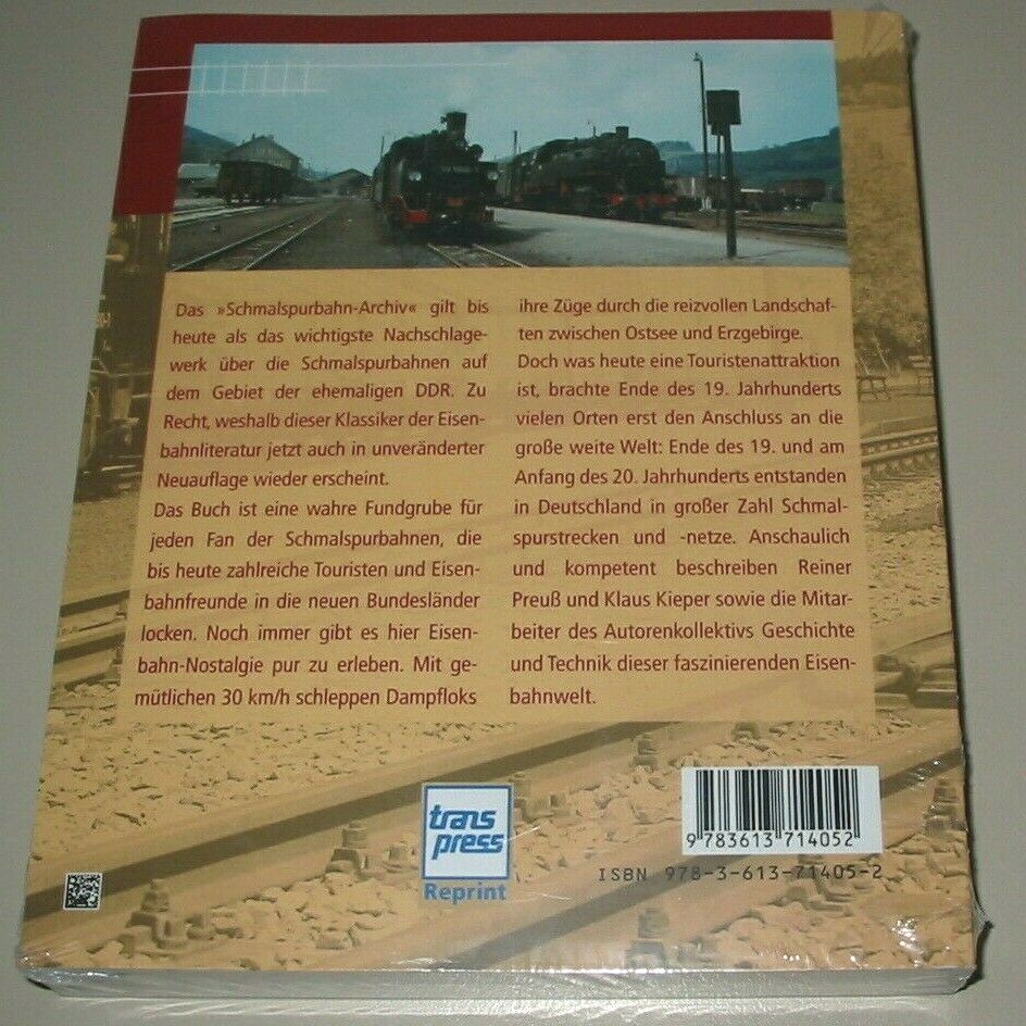 Thumbnail - Bildband Eisenbahn Bahn Lok Ddr Schmalspurbahn Archiv Buch