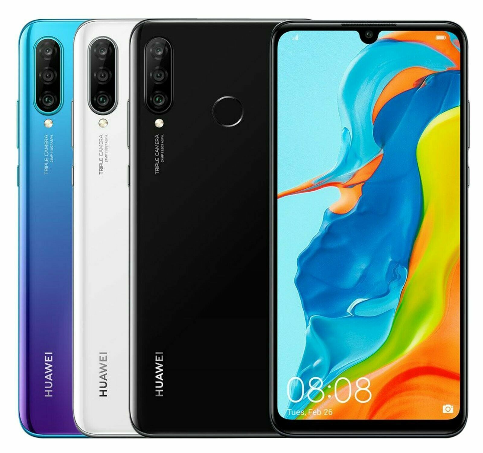 The Price Of Huawei P30 lite 128GB 6.15″ Full HD+ AI Triple Camera Octa-core Kirin710 CN SHIP | Huawei Phone