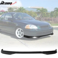 Fits 96-98 Honda Civic JDM Type R Style Front Bumper Lip Spoiler Unpainted PP