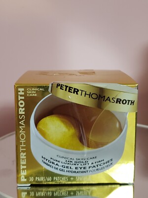 24K Gold Pure Luxury Lift and Firm Hydra-Gel Eye Patches, 60 count