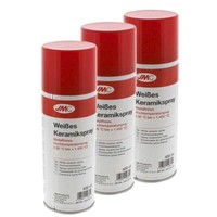 3 X Keramikspray 400Ml JMC 5540020 Montagepaste Hochtemperaturspray Gleitspray