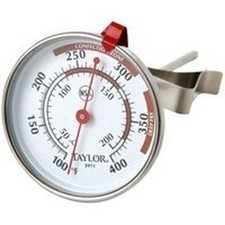 NEW TAYLOR 5911N CLASSIC DEEP FRY STAINLESS THERMOMETER EASY READ ADJUSTABLE