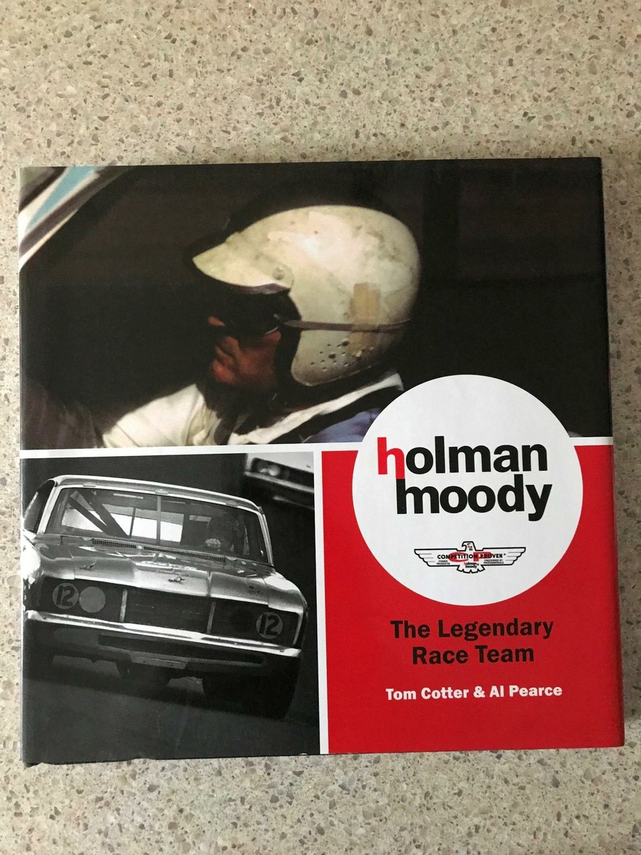 洋書 Holman Moody the legendary race team Holman-Moody: The Legendary Race Team signed by Johnny