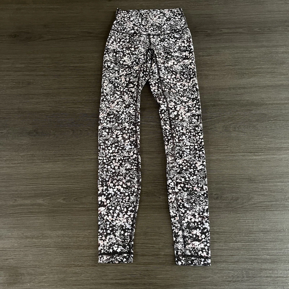 Womens Lululemon Align High Rise 25 Leggings Size 2 Venture Floral Alpine  Logo