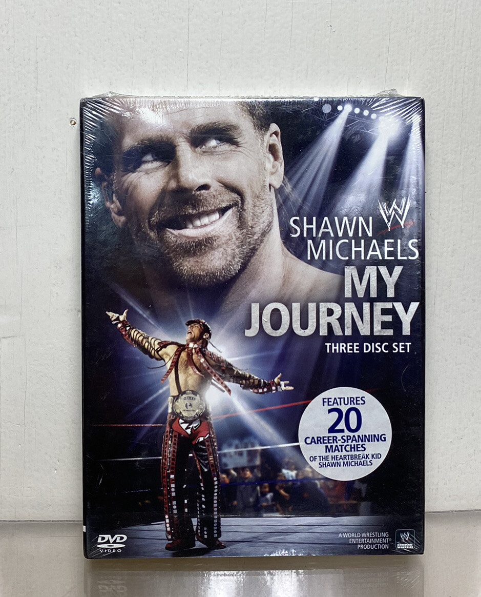 WWE: New Shawn Michaels - My Journey (DVD, 2010, 3-Disc Set