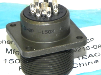 まいりん8/18 30 PCS Amphenol Circular Connector 8 Pin MS3102E18-8P | eBay