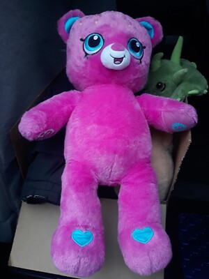  1 VERY  RARE PINK SHOPKING BUILD A BEAR PLUSH GOOD FOR LITTLE GIRL 