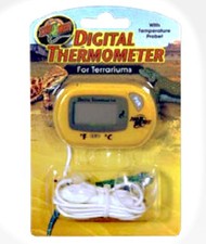 Elektrisches Digitalthermometer mit Sonde für Terrarien Zoo Med 