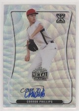 2020 Leaf Metal Draft Silver Wave Connor Phillips #BA-CP1 Auto no9