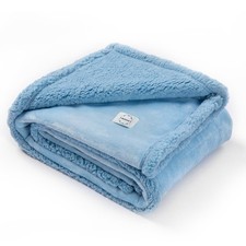 Waterproof Dog Blanket for Pets Reversible Jacquard Pet Throw Blankets for Be...