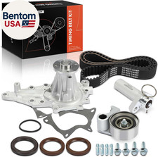 Engine Timing Belt Kit with Water Pump Compatible with Lexus IS300 2001-2005, GS