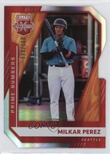2021 Panini Elite Extra Edition Prime Numbers C Die-Cut 88/168 Milkar Perez 1i3m