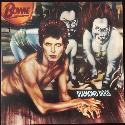 Diamond Dogs David Bowie - gelber vinyl - NM-
