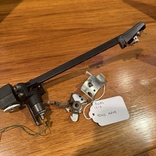DUAL 1212 ORIGINAL TONEARM ASSEMBLY COMPLETE WITH HEADSHELL AND WEIGHT
