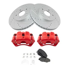 TRQ BKA35792 Brake Kit For Honda Pilot 2003-2008 Front 45022S9AA01
