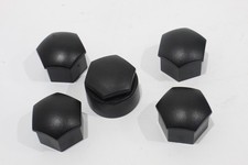 VW Passat 35I B3 schwarze radmutter schraube abdeckkappen x5 neu echt