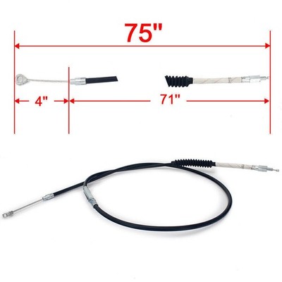 1.9m Kupplungszug Kabel für Harley-Davidson Softail Standard FXST Dyna FXDWG