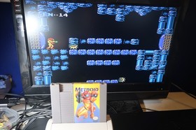 Metroid [Yellow Label] Nintendo NES Cartridge - Tested & WORKS - See Screenshots