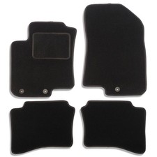 4-teiliges Velours Fußmatten Set für Hyundai i20 2 2014 - 2020