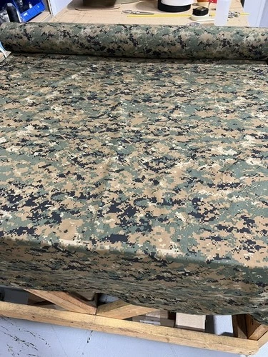 Marine Digital MARPAT Taslan Military Camo Polyester Fabric 62" BTY image 2