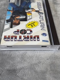 Virtua Cop Sega Saturn CIB COMPLETE - TESTED WORKING