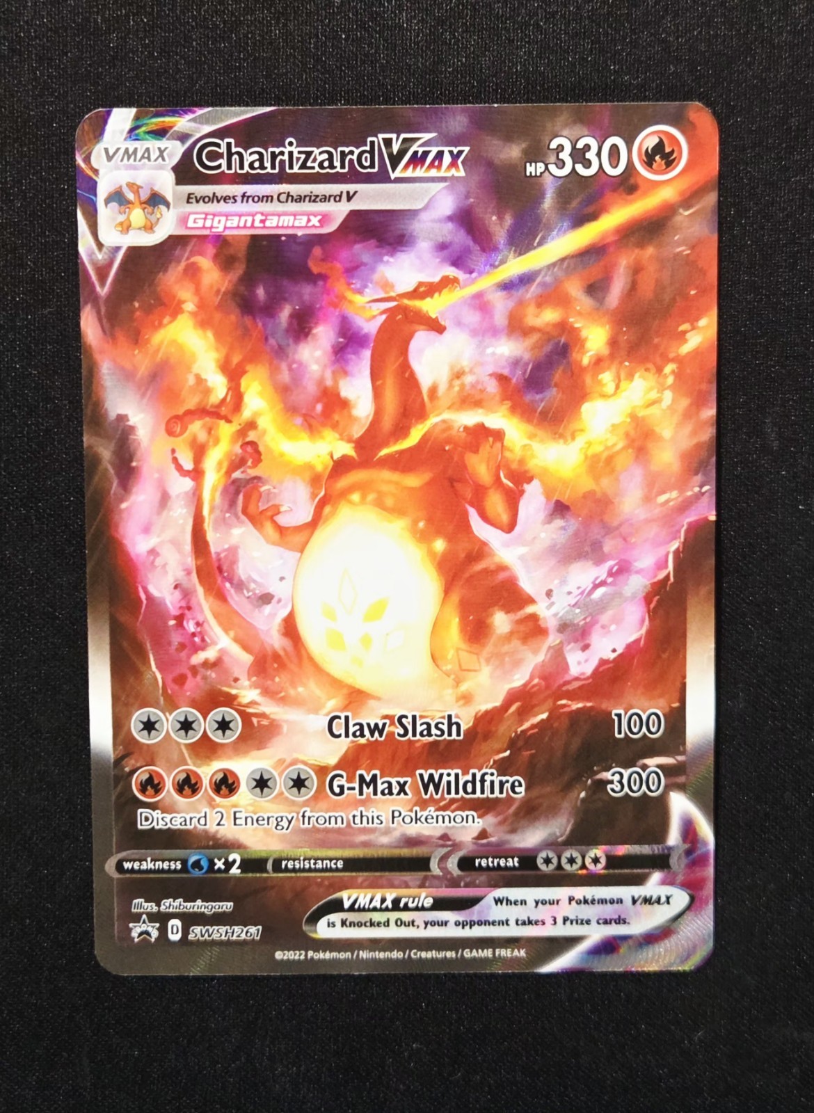 Charizard VMAX SWSH261 Sword & Shield Promo Holo Pokemon Card NM 