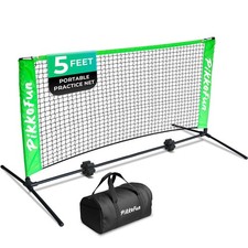 Small Mini Pickleball Net 5 ft - Portable Pickleball Dink Practice Net for In...