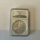 2004 Silver American Eagle 1oz .999 Solid Silver Bullion Coin (NGC Graded MS 69)