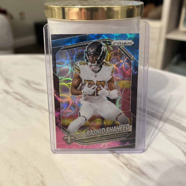 2025 Panini Prizm - Rashid Shaheed #194 Prizm Choice Nebula Scope 1/1