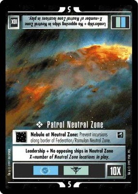 Star Trek CCG Patrol Neutral Zone - First Contact