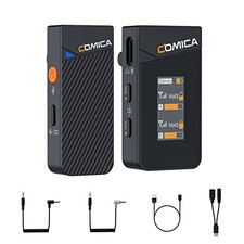 COMICA Wireless Lavalier Microphone Mini LAPEL VIMO-C1 - Black