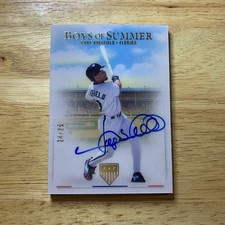 2023 Panini Americas Pastime Gary Sheffield Boys Of Summer Gold ON CARD Auto /25