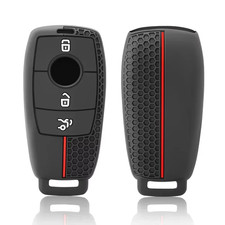 Silicone Car Key Fob Cover Case for Mercedes Benz C E S GLC GLS CLA AMG W205 W21