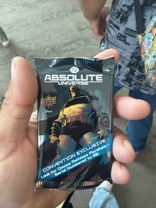 SDCC 2026 DC Absolute Universe Exclusive Trading Card Single Pack In Hand