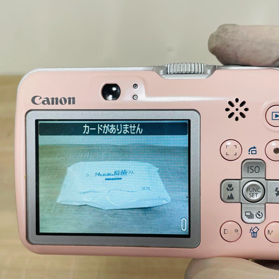 Canon PowerShot E1 Pink Digital Camera 10MP Retro Compact Tested