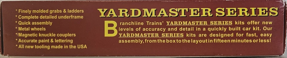 Branchline Yardmaster HO Scale Virginian AAR 40' Box Car 802724 VGN 63034 - Image 4 of 4