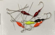 35 Pack  Mixed Colors ) 1/8 Oz. SPINNERBAIT Heads By ZONE FREE SHIPPING $7 Save