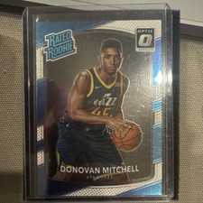 2017-18 Panini Donruss Optic Rated Rookie Donovan Mitchell #188 Utah Jazz